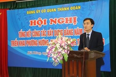 Đảng ủy Cơ quan Thành đoàn tổng kết công tác Đảng năm 2018